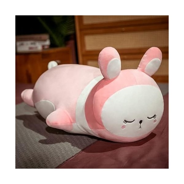 60cm-100cm 1pc Kawaii Lapin Shiba Inu Husky Cochon Chat en Peluche Jouets Doux Oreiller Canapé Coussin Animal en Peluche Poup