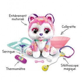 VTech- KIDIFRIENDS Chien Peluche, 80-529705