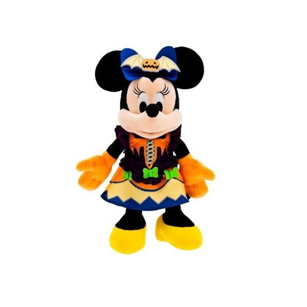 Peluche Minnie Mouse phosphorescente Halloween 2023 - Taille M 38,1 cm