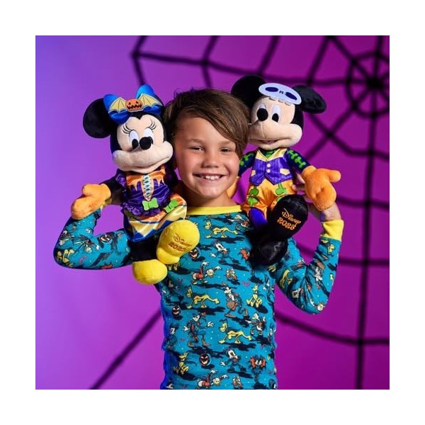 Peluche Minnie Mouse phosphorescente Halloween 2023 - Taille M 38,1 cm