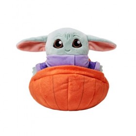 Grogu Peluche en coquille de citrouille - Star Wars : Le Mandalorien - Petit 20,3 cm