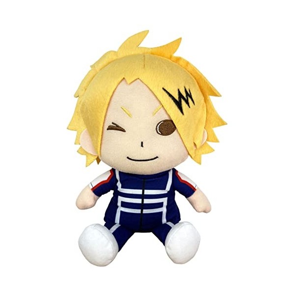 Great Eastern - My Hero Academia - Denki Kaminari Sitting Plush, 7-inches