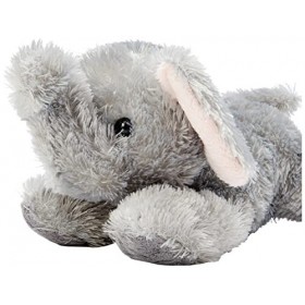 Aurora, 12760, Mini Flopsie Eléphant, 20 cm, Peluche, Gris
