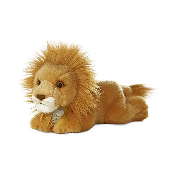 Aurora World Aurora, 13172, MiYoni Lion Sauvage, 20,5cm, Peluche, Marron