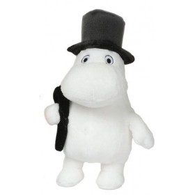 Jouets en Peluche Moomin 6,5" - Pappa Moomin Chapeau Haut de Forme 