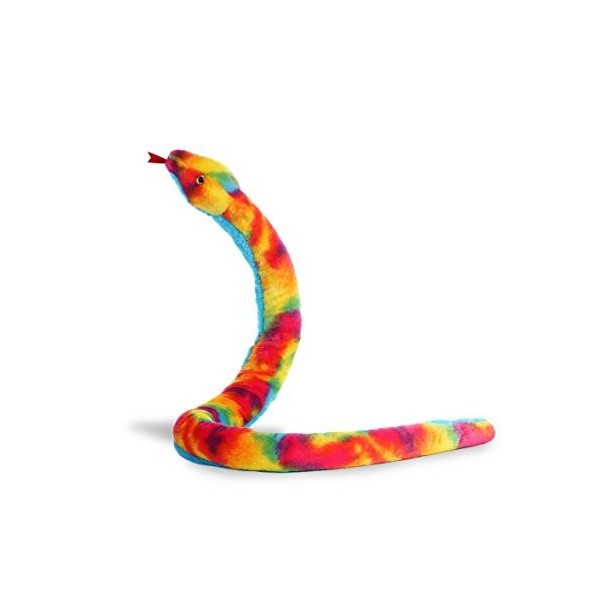 Aurora World Jungle Snake Plush, Rainbow