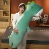 NOpinz Animal, Coussin Long, Dinosaure, Hippopotame, Girafe, Coussin, Peluche, Cadeau de poupée de Chambre, Cadeau d’Annivers