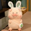 NOpinz Nouveau Dessin Animé Cochon en Peluche Jouet Kawaii Cochon Grenouille Lapin Oreiller Exquis Cadeau Anniversaire Cadeau