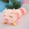 Mignon Doux Long Cochon Oreiller en Peluche Jouets Bureau Sieste Oreiller Lit Sommeil Oreiller Décoration À La Maison Cadeau 