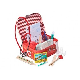 dokterskoffertje met accessoires 12-delig 25 cm