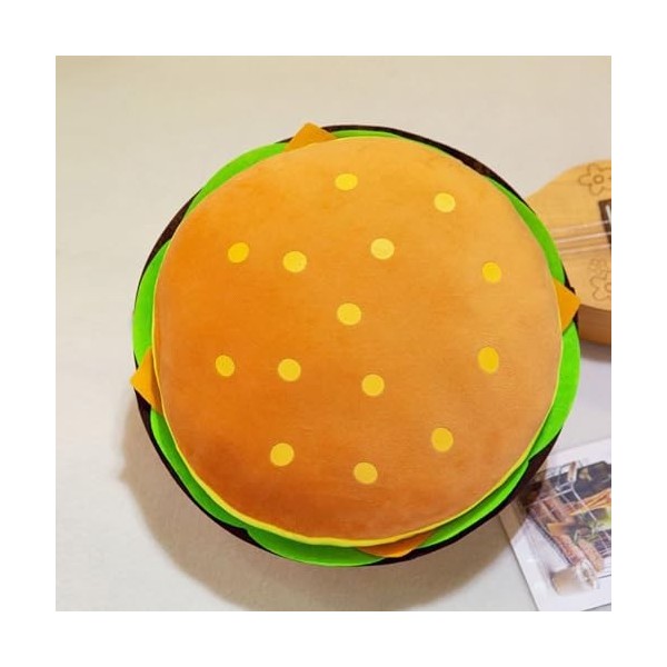 Toys Oreiller en Peluche pour Frites, Sac De Bonbons Rempli De Frites, Oreiller en Peluche Amovible, Peluches Yummy World, Or