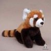 GaYouny Jouet en Peluche Poupée Panda Rouge Panda Rouge Raton Laveur Poupée Anniversaire Matériel Didactique Décoration Cadea