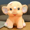 LfrAnk Mignon Assis éléphant Peluche Jouet en Peluche Animal en Peluche Grandes Oreilles éléphant Oreiller Mignon Tapis de Co
