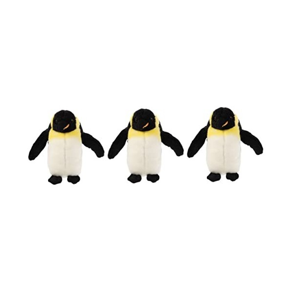 ibasenice 3 Pièces Poupée Pingouin Peluche Pingouin En Peluche Jouet En Peluche Animal En Peluche Animaux En Peluche Peluches