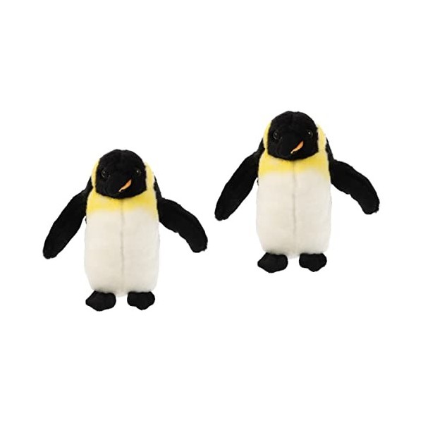 ibasenice 3 Pièces Poupée Pingouin Peluche Pingouin En Peluche Jouet En Peluche Animal En Peluche Animaux En Peluche Peluches