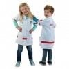 Theo Klein 4340 Doctors Case Deluxe I Incl Doctors Costume , Metal Stethoscope , Smartphone with Sound and Numerous Accesso