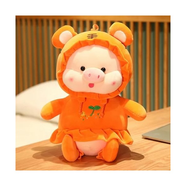 LfrAnk Mignon Kawaii Cochon en Peluche Jouet Cochon en Peluche Oreiller Poupée Enfants Fille Anniversaire Saint Valentin Cade
