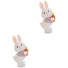 Toyvian 4 Pièces Poupées en Peluche Jouets pour Sacs Cadeaux Décor Chinois Jouets De Sac De Cadeaux Peluches pour Filles Joue