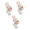 Toyvian 4 Pièces Poupées en Peluche Jouets pour Sacs Cadeaux Décor Chinois Jouets De Sac De Cadeaux Peluches pour Filles Joue