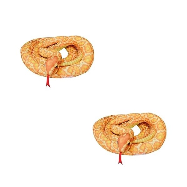 Totority 5 Pièces Serpents en Caoutchouc Nouveauté Serpent Jouets Jouet Serpent en Peluche Jouets De Tour De Fête Peluche en 