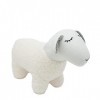 CROCHETTS | Mouton en Peluche Amigurumi au Taille Mini. Tricoté avec de la Laine de Coton hypoallergénique. Poupée en en Form