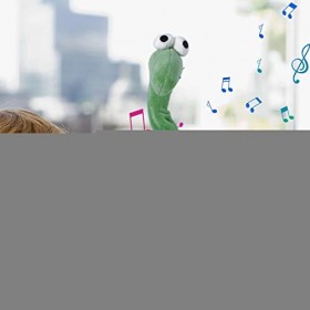 Jouet en peluche, peluche, jouet de dinosaure chantant à répétition |Dinosaure denregistrement répétitif, répétant et enregi