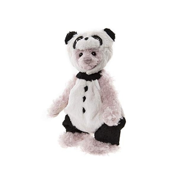 Charlie Bears - Pantaloon | Ours en peluche panda 2021 tenue amovible – Cadeau de collection – 25,4 cm