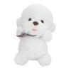 Toyvian 3 Pièces Poupée Bichon Faux Chien Jouets Interactifs pour Chiots Jolie Poupée Animale Douce Jouets Enfants Jouet en W