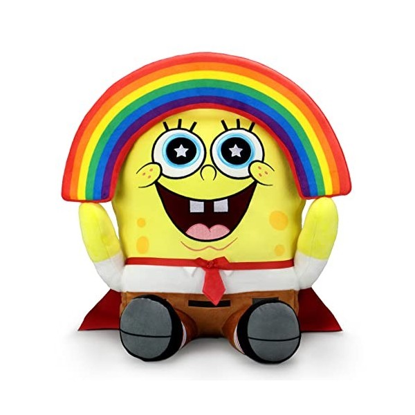 NECA - SPONGEBOB SQUAREPANTS RAINBOW HUGME 16IN PLUSH