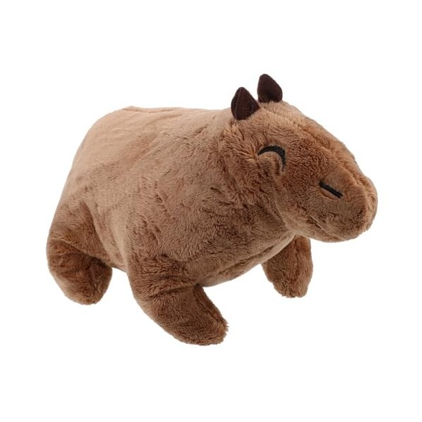 Totority 5 Pièces Jouet pour Animaux Jouets danimaux Jouets Animaux Jouet sous Vide Jouet en Peluche Jouets Capybara en Pelu