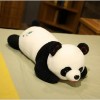 LfrAnk Mignon Panda Peluche Jouet Dessin animé Peluche Animal Panda Oreiller Anniversaire Cadeau de Noël pour Les Enfants 100