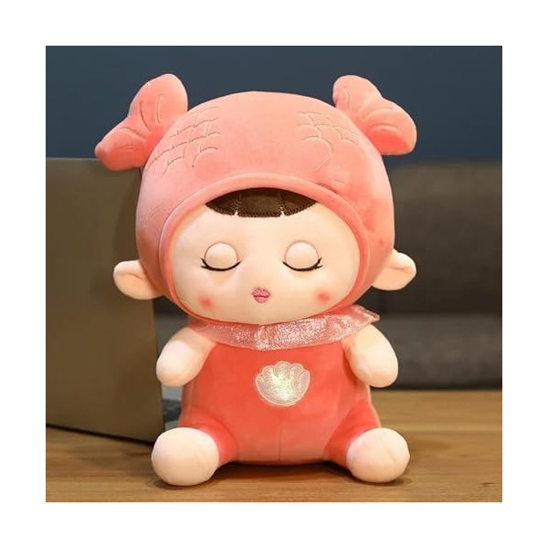 LfrAnk Belle sirène en Peluche Jouet Mignon poupée en Peluche Kawaii Oreiller Jouet Jouet Cadeau pour Les Enfants 65CM 2