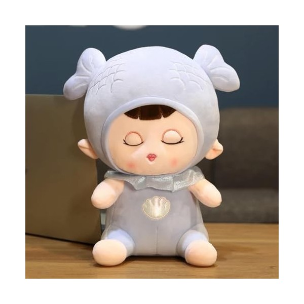 LfrAnk Belle sirène en Peluche Jouet Mignon poupée en Peluche Kawaii Oreiller Jouet Jouet Cadeau pour Les Enfants 65CM 2