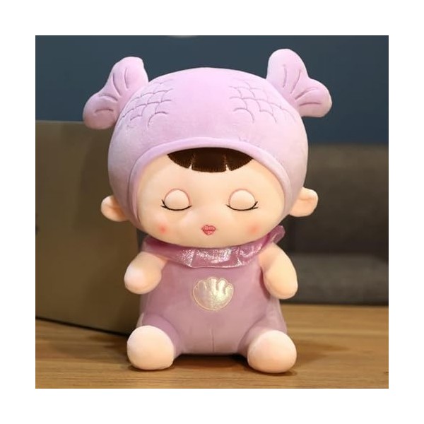 LfrAnk Belle sirène en Peluche Jouet Mignon poupée en Peluche Kawaii Oreiller Jouet Jouet Cadeau pour Les Enfants 65CM 2