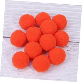 TEHAUX 1000 Pièces Pompons De Fête Poupée Pompon Pelucheux Pompon Froissé Pompons en Feutre Jouet pour Chat Artisanat Pom Pom