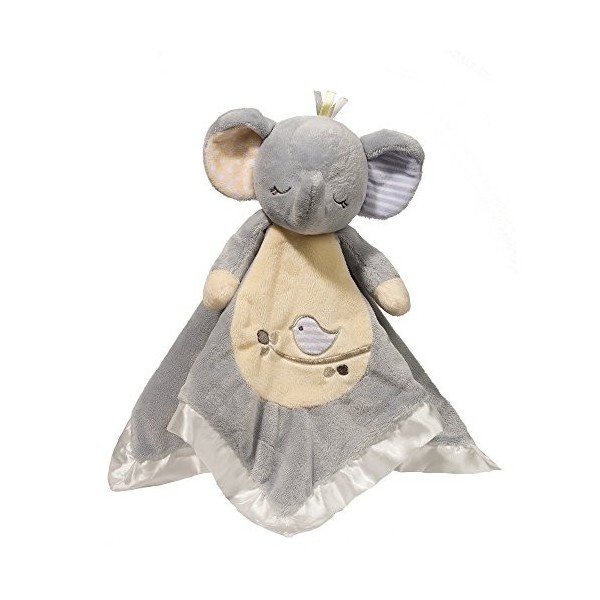 Cuddle Toys 1411 Elephant LIL SNUGGLER Éléphant Doudou, 33 cm x 33 cm