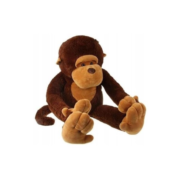 Gustaw Grand Ours en Peluche XXL Singe - Peluche Géante, Grand Nounours XXL, Teddy Bear Grand Ourson - Peluche Idéal comme Ca