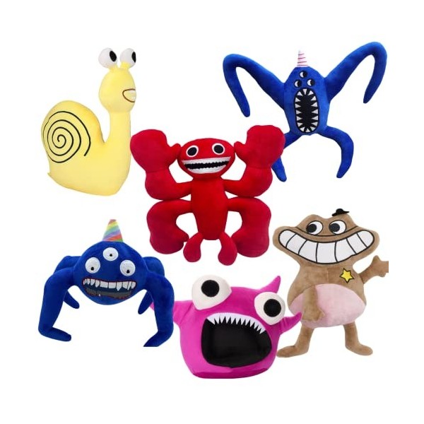 Peluche Poppy Playtime Benolla Boxy Et Foxy Peluche, Anime Lanky Toys, Peluches Douces, Figurines Amovibles Anime Poupée Peluche Douce Pour Enfants Et Fans (Foxy And Rock Plush Toy Peluche Mario