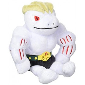 Pokemon Center Original Pokemon Fit Machoke Machopeur Maschock Plush Peluche Plüschtier