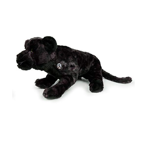 Panthabo Peluche léopard Noir 62 cm