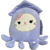 Squishmallow Kellytoy – Collection officielle Sea Life Squad – Animaux doux et spongieux – Poisson de locéan chat Karina en