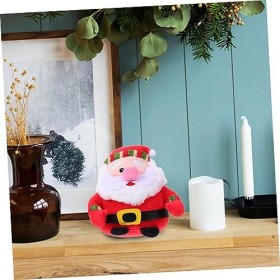 Toyvian 5 Pièces Le Père Noël Cadeaux De Noël pour Les Enfants Poupée De Noël Jouet De Poupée Père Noël Figurine du Père Noël