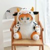 EacTEL Nouveau Créatif Vache Chat en Peluche Animal Lait Vache Poupée Dessin Animé Kawaii Chambre Poupée Enfants Anniversaire