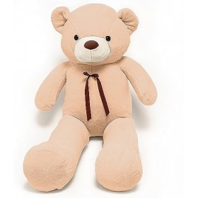 Lifestyle & More Ours en Peluche géant Beige 130 cm XXL Velours Doux