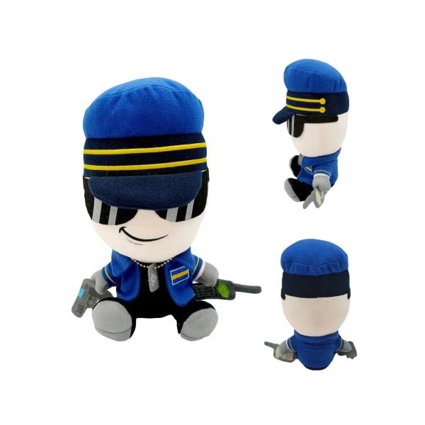 DJ Booth Plush Commander Plush, 55cm/21.65in Peluche del comandante, Regali per i fan del gioco bambini e adulti, Halloween N