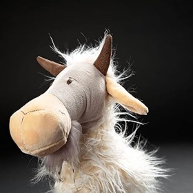 sigikid- Beasts Town chèvre Zieberlas Cheese, 42835, Beige Blanc Gris, Taille Unique