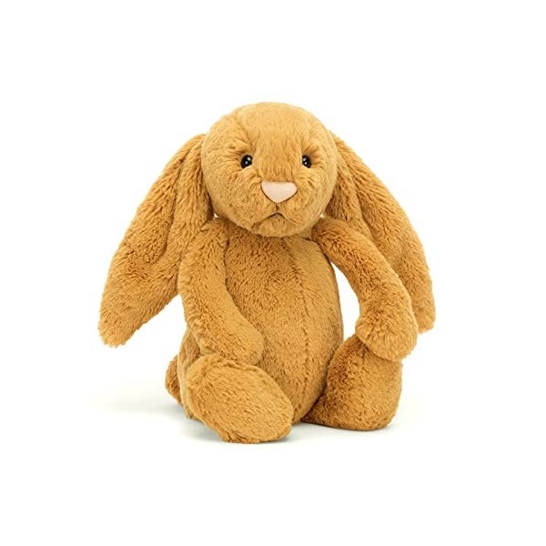 Jellycat Bashful Golden Bunny Medium - L: 9 cm x l: 12 cm x h: 31 cm