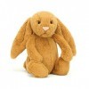 Jellycat Bashful Golden Bunny Medium - L: 9 cm x l: 12 cm x h: 31 cm