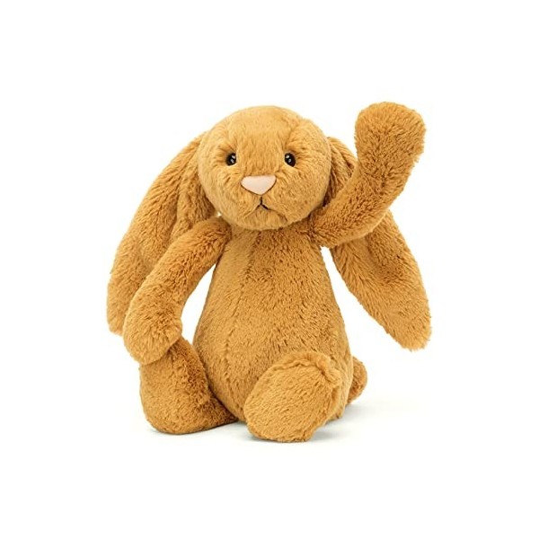 Jellycat Bashful Golden Bunny Medium - L: 9 cm x l: 12 cm x h: 31 cm