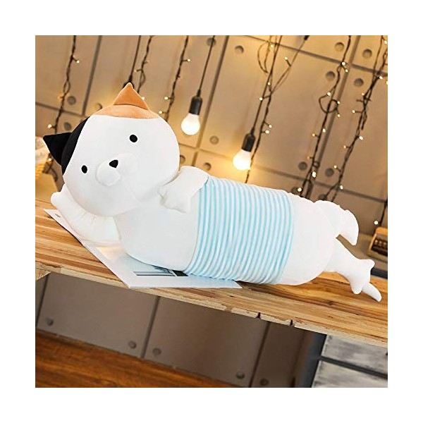 XINGYAO Jouet en Peluche 65 cm drôle Chat Kawaii Chat Peluche Animal en Peluche Chaton Peluche Pluche poupée Oreiller Coussin